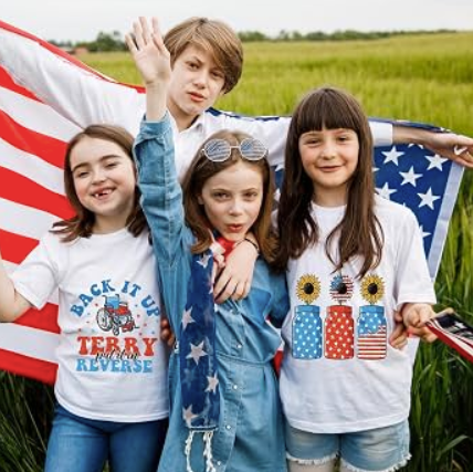 Red, White, and Blue: Creative 4th of July Shirt Transfers for Every Style